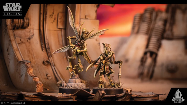 Star Wars: Legion – Sun Fac & Poggle der Geringere
